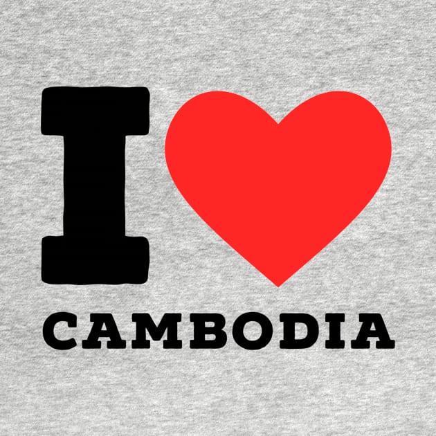 i love cambodia by richercollections